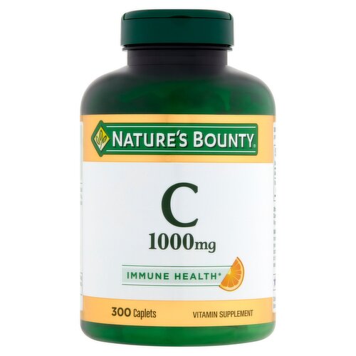 Nature's Bounty C Vitamin Supplement, 1000 mg, 300 count