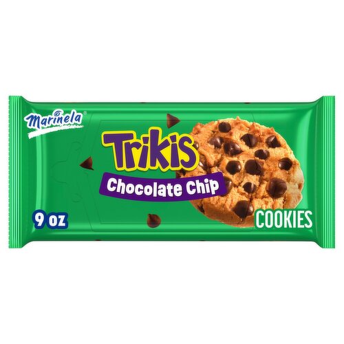 Marinela Trikis Chocolate Chip Cookies, 9 oz
