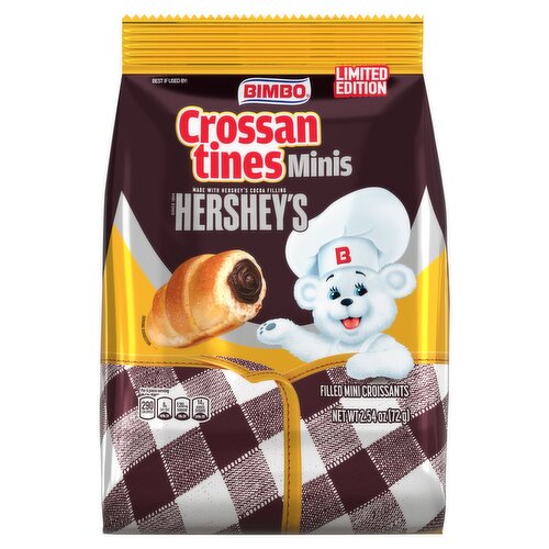 Bimbo Crossantines Hershey's Filled Mini Croissants Limited Edition, 2.54 oz