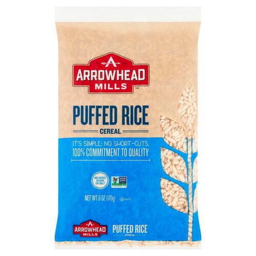 Arrowhead Mills Puffed Rice Cereal, 6 oz