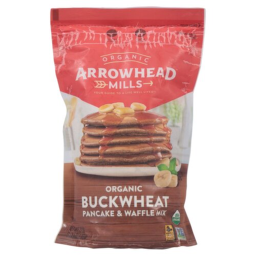 Arrowhead Mills Organic Buckwheat Pancake & Waffle Mix, 22 oz