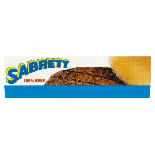 SABRETT Quarter Hamburgers, 8 count, 32 oz