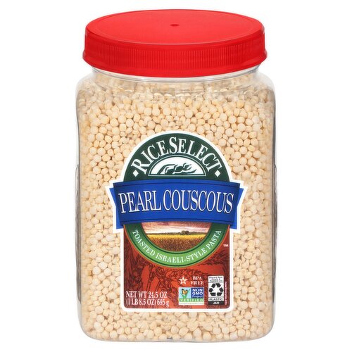 RiceSelect Pearl Couscous Toasted Israeli-Style Pasta, 24.5 oz