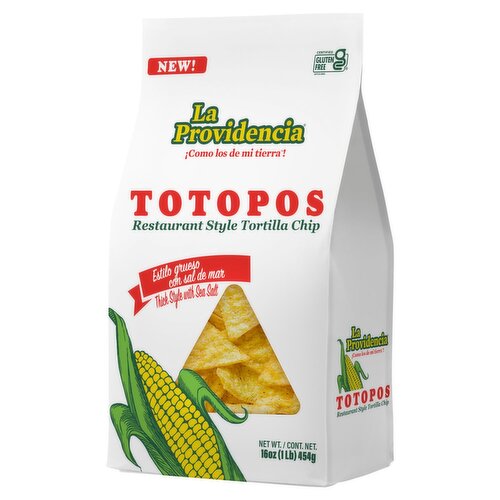 La Providencia Totopos Restaurant Style Tortilla Chip, 16 oz