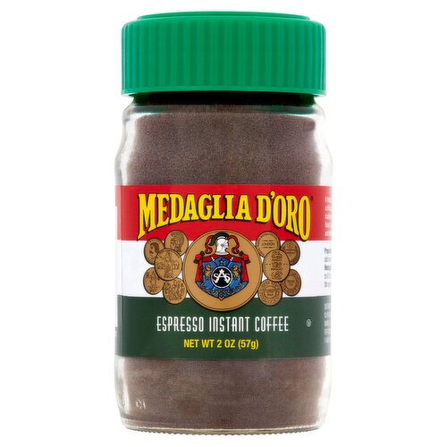 Medaglia D'oro Espresso Instant Coffee, 2 oz