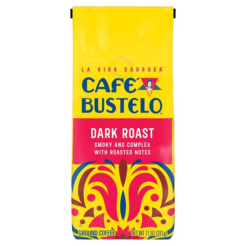 Café Bustelo Dark Roast Ground Coffee, 11 oz