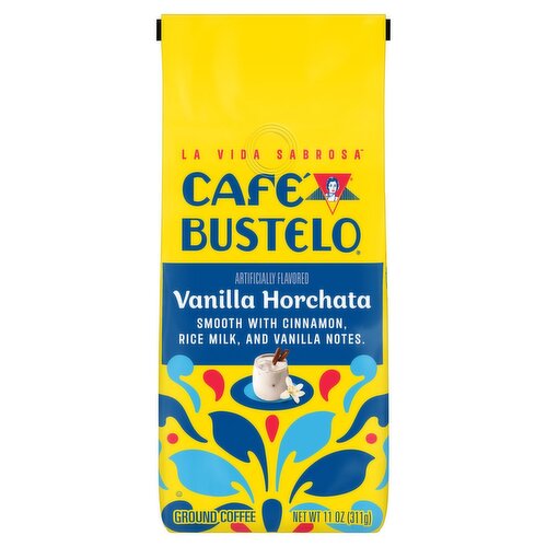 Café Bustelo Vanilla Horchata Ground Coffee, 11 oz