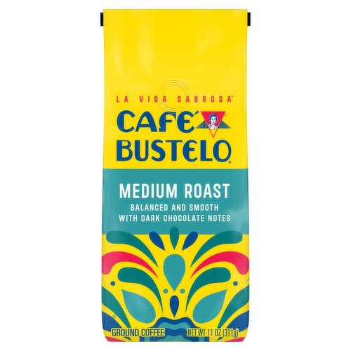Café Bustelo Medium Roast Ground Coffee, 11 oz