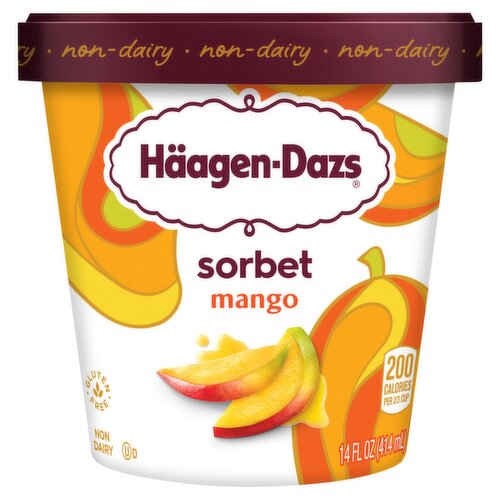 Häagen-Dazs Mango Sorbet, 14 fl oz