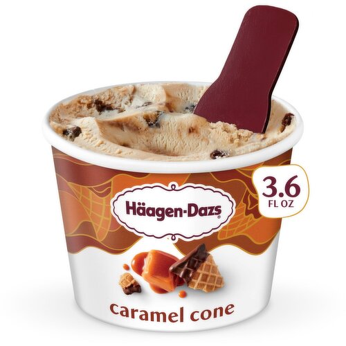 Häagen-Dazs Caramel Cone Ice Cream, 3.6 fl oz