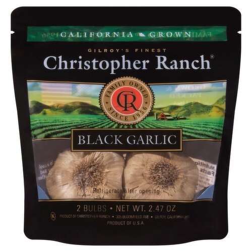 Christopher Ranch Black Garlic, 2 count, 2.47 oz