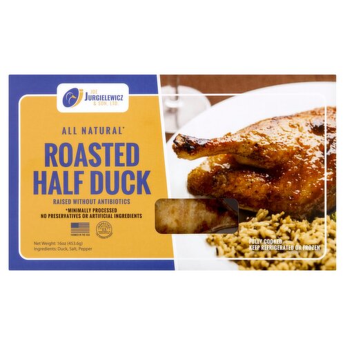 Joe Jurgielewicz & Son, Ltd. Roasted Half Duck, 16 oz