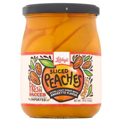 Libby's Sliced Peaches, 19 oz