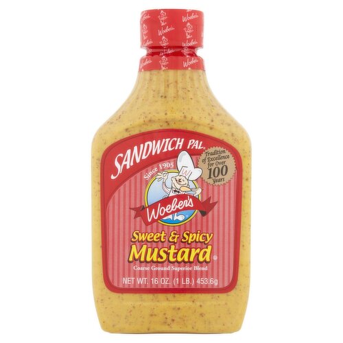 Woeber's Sandwich Pal Horseradish Sauce, 16 Oz Bottle