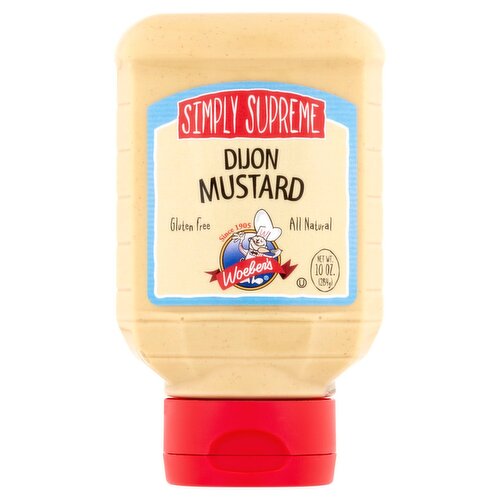 Woeber's Simply Supreme Dijon Mustard, 10 oz