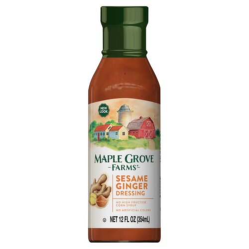 MAPLE GROVE FARMS Sesame Ginger Dressing, 12 fl oz