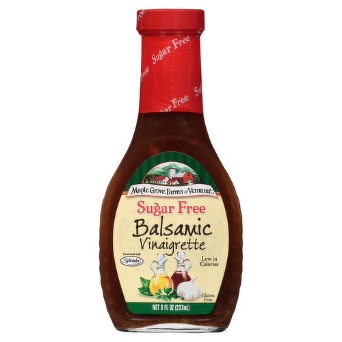 Maple Grove Farms of Vermont Sugar Free Balsamic Vinaigrette, 8 fl oz