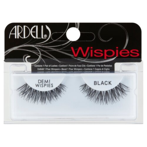 Ardell Demi Wispies Black Lashes, 1 pair