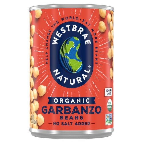 Westbrae Natural Organic Garbanzo Beans, 15 oz