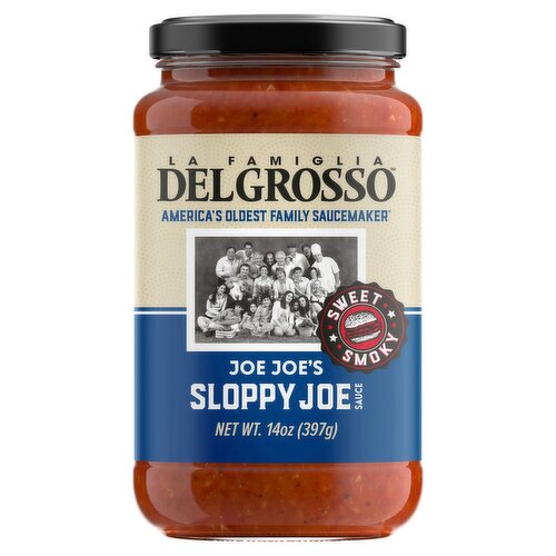 La Famiglia Del Grosso Joe Joe's Sloppy Joe Sauce, 14 oz