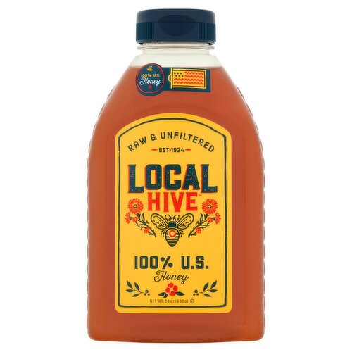 Local Hive 100% U.S. Honey, 24 oz