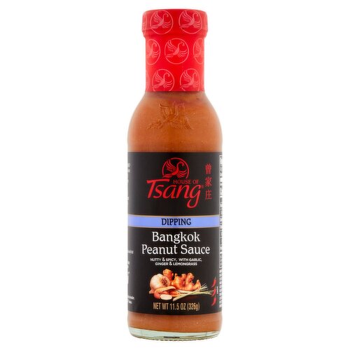 House of Tsang Dipping Bangkok Peanut Sauce, 11.5 oz