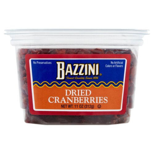 Bazzini Dried Cranberries, 11 oz