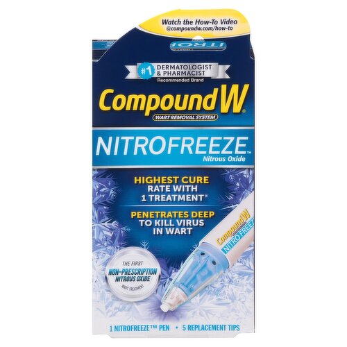 Compound W NitroFreeze Nitrous Oxide Wart Removal System