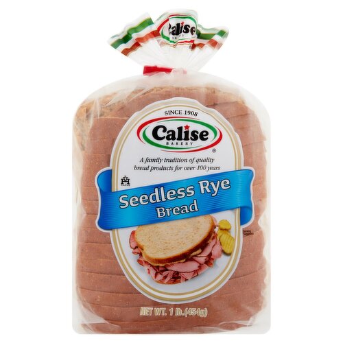 Calise Bakery Seedless Rye Bread, 1 lb