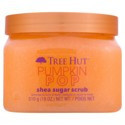 Tree Hut Pumpkin Pop Shea Sugar Scrub, 18 oz