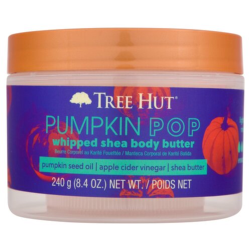 Tree Hut Pumpkin Pop Whipped Shea Body Butter, 8.4 oz