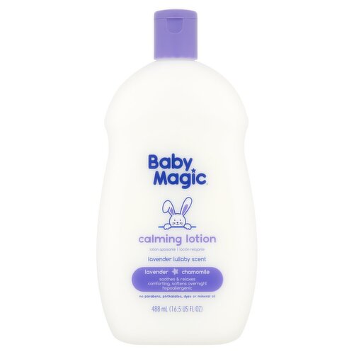 Baby Magic Lavender & Chamomile Lullaby Scent Calming Lotion, 16.5 fl oz