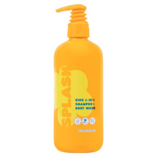Splash Kids 2-in-1 Shampoo + Body Wash, 16 fl oz