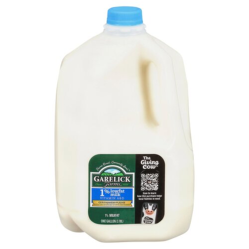 Garelick Farms 1% Lowfat Milk, one gallon