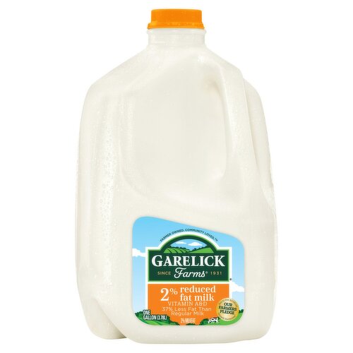 Garelick Farms 2% Reduced Fat Milk, one gallon