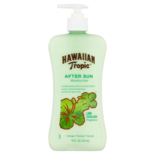 Hawaiian Tropic Lime Coolada Fragrance After Sun Moisturizer, 16 fl oz