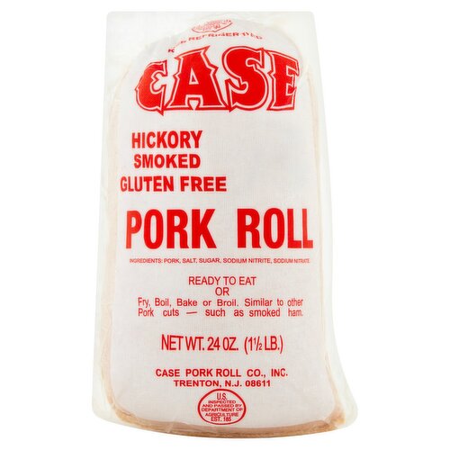 Case Hickory Smoked Pork Roll, 24 oz