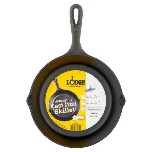 Lodge 8 Inch Seasoned Cast Iron Skillet