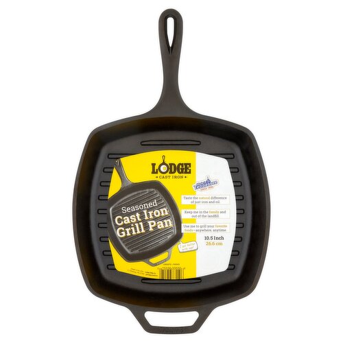 Lodge Seasoned Cast Iron Grill Pan