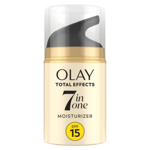 Olay Total Effects Face Moisturizer SPF 15, Fragrance-Free, 1.7 fl oz