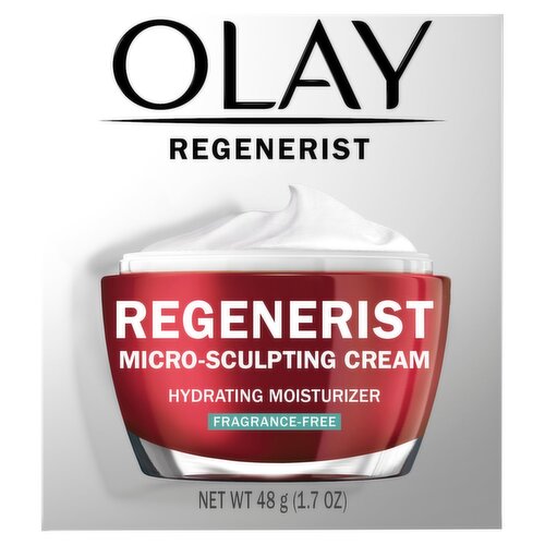 Olay Regenerist Micro-Sculpting Cream Hydrating Moisturizer, 1.7 oz