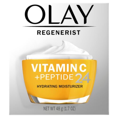 Olay Regenerist Vitamin C + Peptide 24 Hydrating Moisturizer, 50mL (1.7 oz)