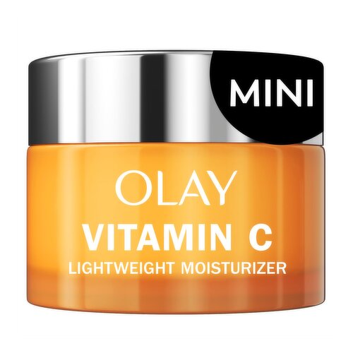 Olay Regenerist Vitamin C Face Moisturizer,  Brightening Cream for Women, Trial Size, Evens Tone, D