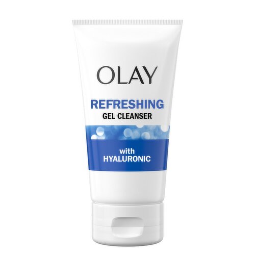 Olay Regenerist Hyaluronic + Peptide 24 Face Wash, Fragrance-Free, 5.0 oz