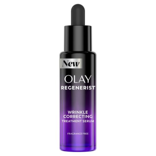 Olay Regenerist Collagen & Retinol Anti-Aging Serum, Brightening & Hydrating Night Treatment, 30mL
