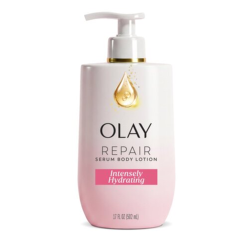 Olay Intensely Hydrating Body Lotion with Hyaluronic Acid and Niacinamide, 17 fl oz