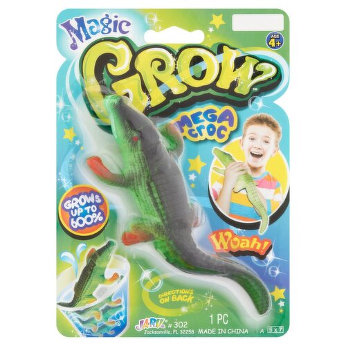 Ja-Ru Magic Grow Mega Croc, Age 4+