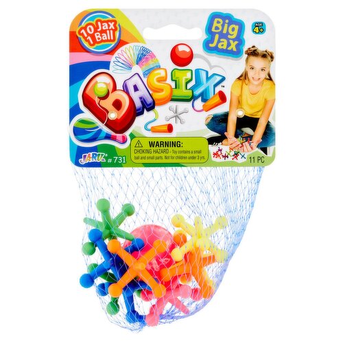 Basix Big Jax, Age 4+, 11 count