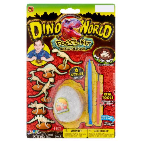 Dino World Fossil Kit, Age 4+