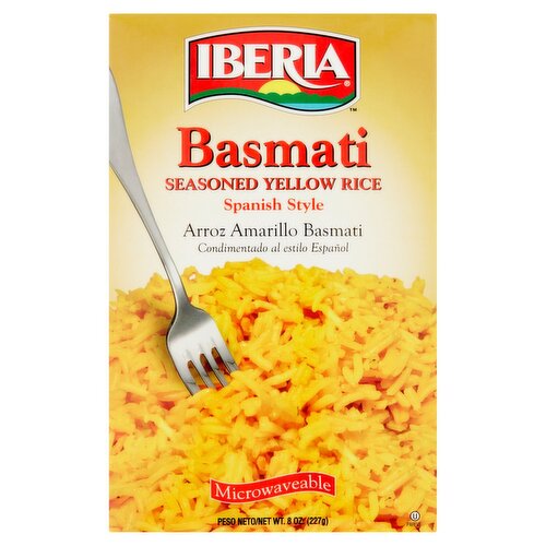 Iberia Spanish Style Basmati Seasoned Yellow Rice, 8 oz